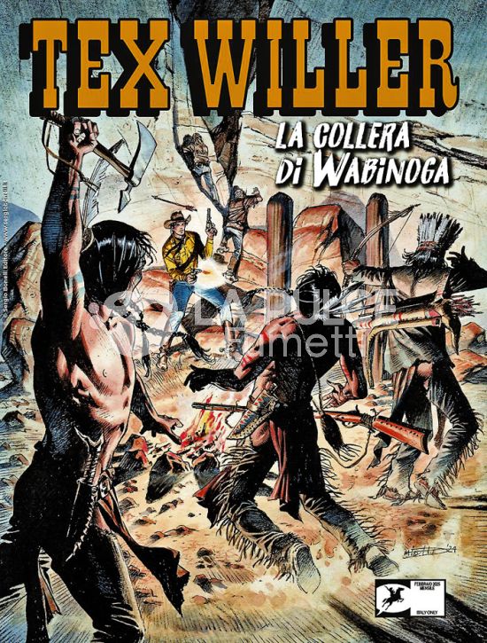 TEX WILLER #    76: LA COLLERA DI WABINOGA
