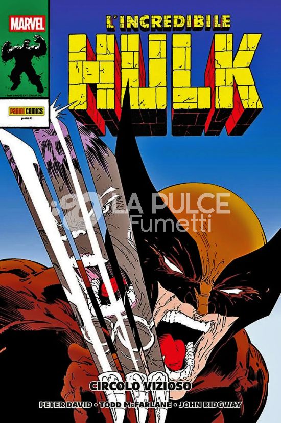 EROI D'AUTORE VINTAGE - L'INCREDIBILE HULK - PETER DAVID #     1: CIRCOLO VIZIOSO - CARTONATO - MARVEL HISTORY