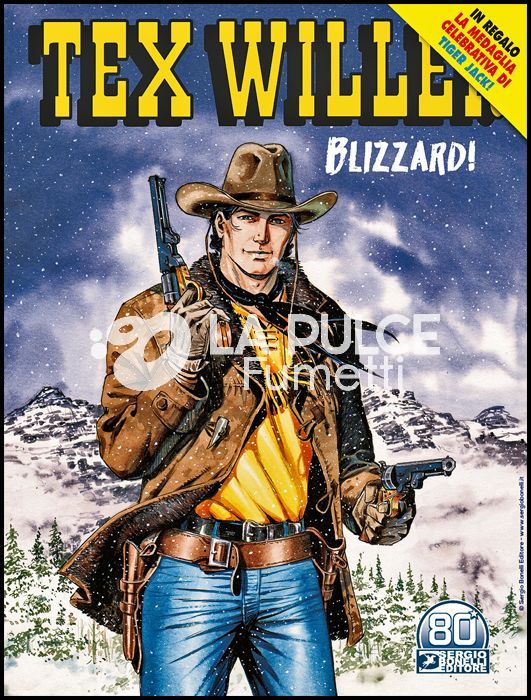 TEX WILLER #    30: BLIZZARD! - NO MEDAGLIA TIGER JACK