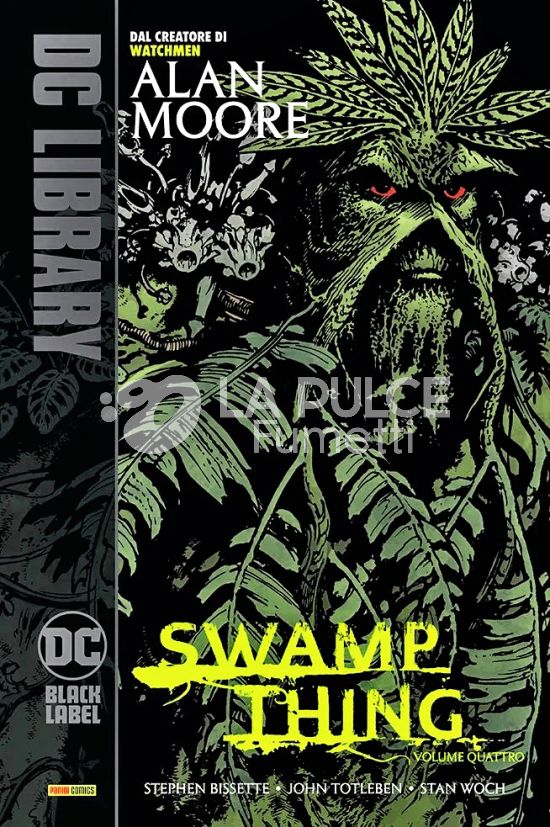 DC BLACK LABEL LIBRARY - SWAMP THING DI ALAN MOORE #     4