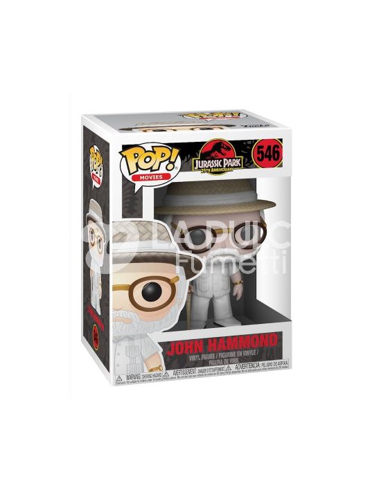 JURASSIC PARK 25TH ANNIVERSARY: JOHN HAMMOND - VINYL FIGURE # 546 - POP FUNKO MOVIES