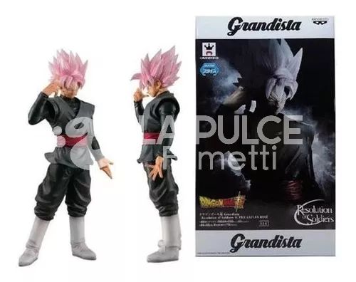 DRAGON BALL SUPER GRANDISTA - RESOLUTION OF SOLDIERS GOKU BLACK (ZAMASU) SUPER SAIYAN ROSE'