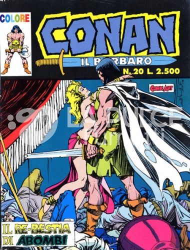 CONAN IL BARBARO COLORE #    20: IL RE-BESTIA DI ABOMBI