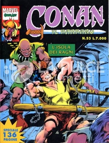 CONAN IL BARBARO COLORE #    53: L'ISOLA DEI RAGNI