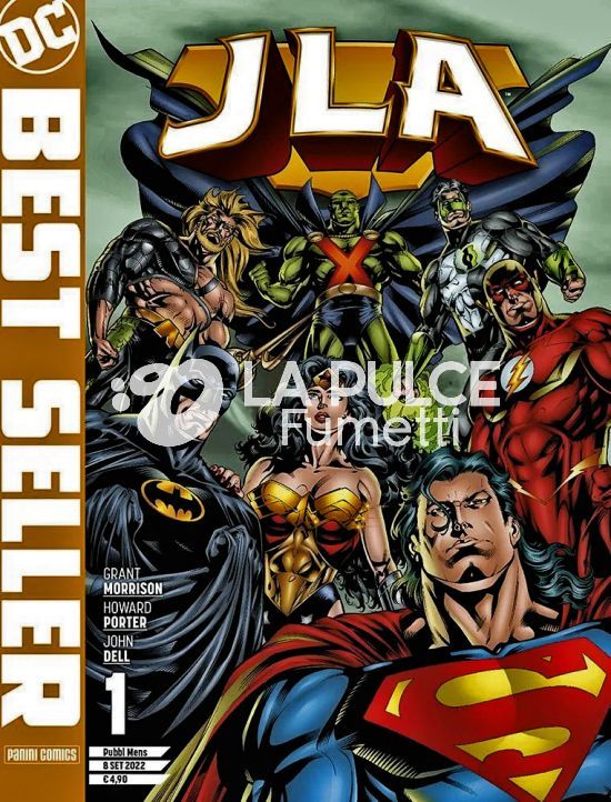 DC BEST SELLER  - JLA 1/20 - GRANT MORRISON COMPLETA NUOVI