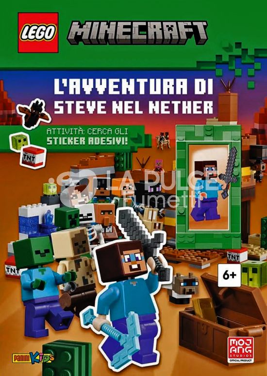 PANINI TECH #    42 - LEGO MINECRAFT - L'AVVENTURA DI STEVE NEL NETHER