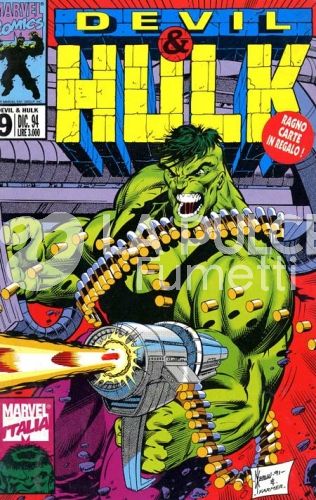 DEVIL E HULK #     9 - NO RAGNO CARTE