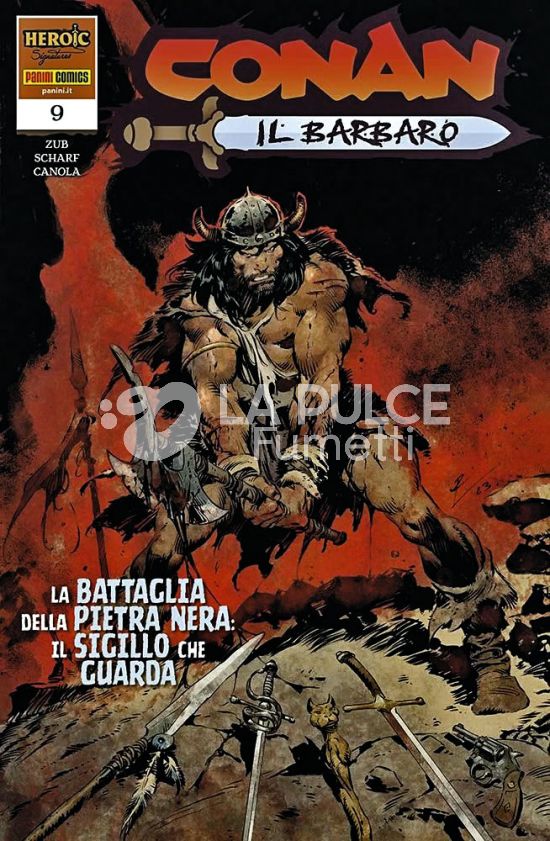 CONAN IL BARBARO #    27 - CONAN IL BARBARO 9 - LA BATTAGLIA DELLA PIETRA NERA