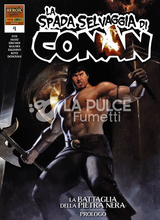 LA SPADA SELVAGGIA DI CONAN #     4 - LA BATTAGLIA DELLA PIETRA NERA PROLOGO
