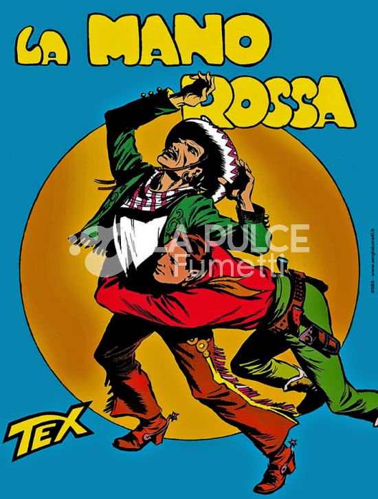 TEX COLLEZIONE BOOK #     1: LA MANO ROSSA