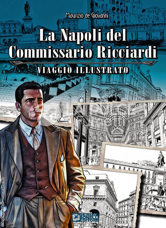 LE STAGIONI DEL COMMISSARIO RICCIARDI #    17: LA NAPOLI DEL COMMISSARIO RICCIARDI - VIAGGIO ILLUSTRATO - CARTONATO