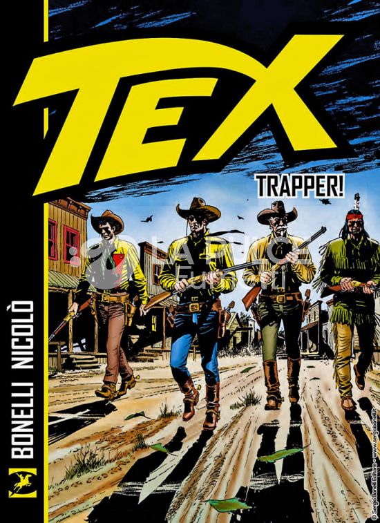 TEX: TRAPPER! - 3A EDIZIONE - VARIANT COVER - BROSSURATO