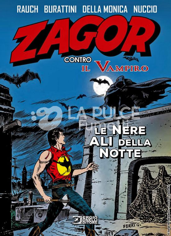 ZAGOR CONTRO IL VAMPIRO #     3: LE NERE ALI DELLA NOTTE - BROSSURATO