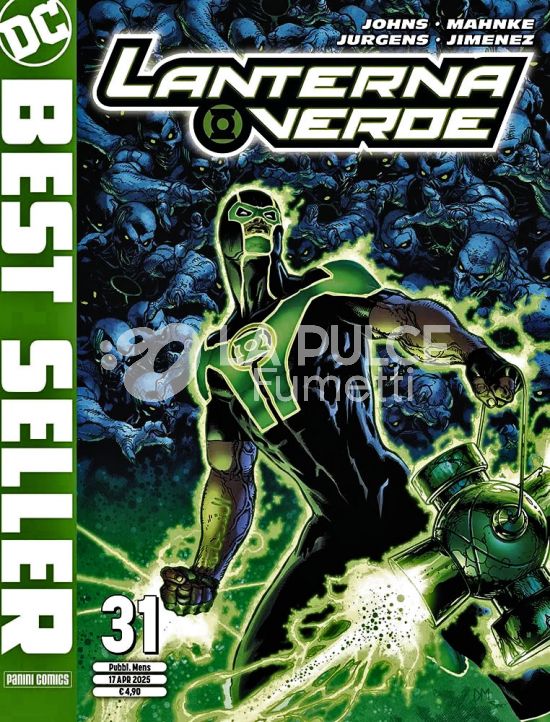 DC BEST SELLER NUOVA SERIE #    52 - LANTERNA VERDE DI GEOFF JOHNS 31