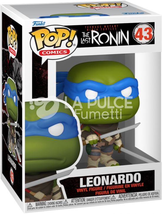 TEENAGE MUTANT NINJA TURTLES THE LAST RONIN: LEONARDO - VINYL FIGURE #    43 - POP COMICS