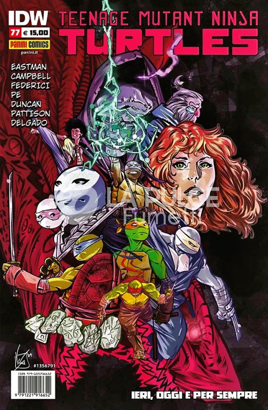 TEENAGE MUTANT NINJA TURTLES #    77