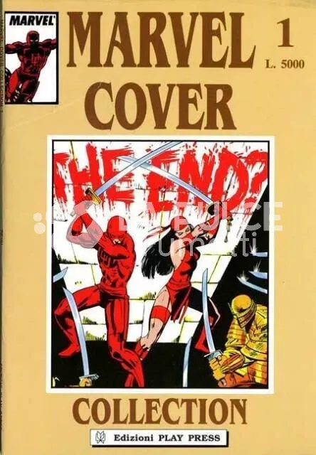 MARVEL COVER COLLECTION #     1: DAREDEVIL FRANK MILLER POSTER