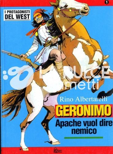 PROTAGONISTI DEL WEST 1/10  COMPLETA RISTAMPA
