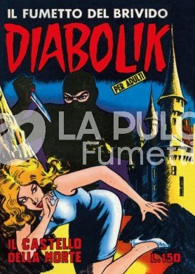 DIABOLIK ANASTATIKA 1A SERIE #    19: IL CASTELLO DELLA MORTE