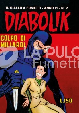 DIABOLIK ANASTATIKA ANNO VI #     2: COLPO DI MILIARDI