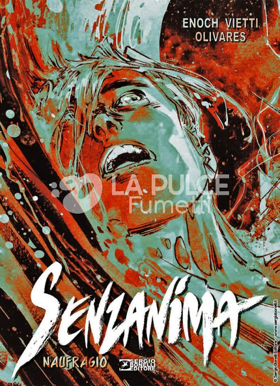 DRAGONERO - SENZANIMA #    15: NAUFRAGIO - VARIANT ESCUSIVA MANICOMIX - CARTONATO