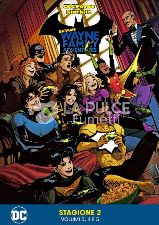 BATMAN: WAYNE FAMILY ADVENTURES - COFANETTO STAGIONE #     2 - VOLUMI 3-4-5