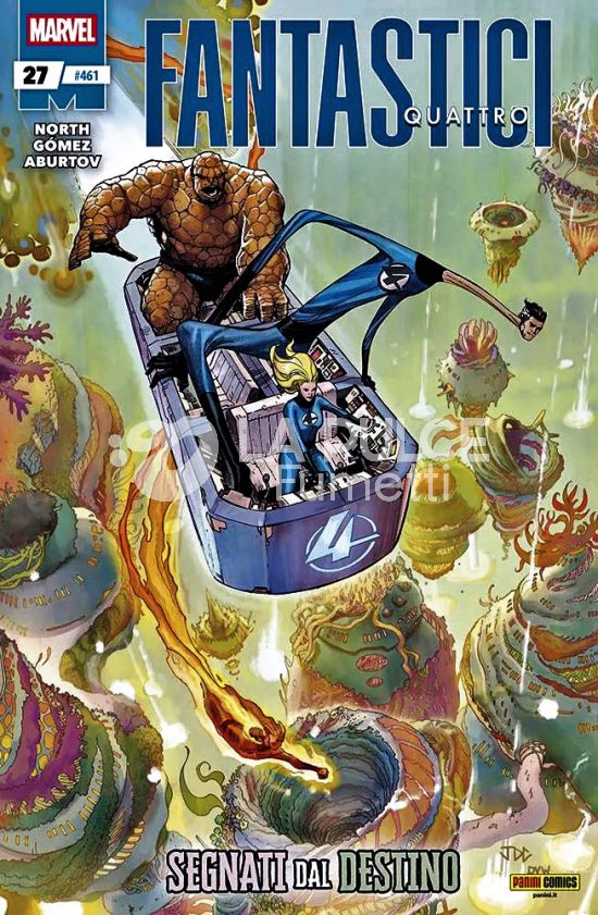 FANTASTICI QUATTRO #   461 - FANTASTICI QUATTRO 27
