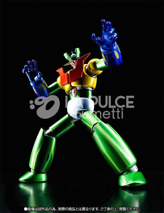 SUPER ROBOT CHOGOKIN - MAZINGER Z STEEL JEEG COLOR  13 CM