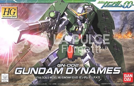 GUNDAM 00- GN-002: GUNDAM DYNAMES - MODEL KIT 1/144 HG