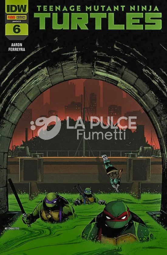 TEENAGE MUTANT NINJA TURTLES - 2A SERIE #     6