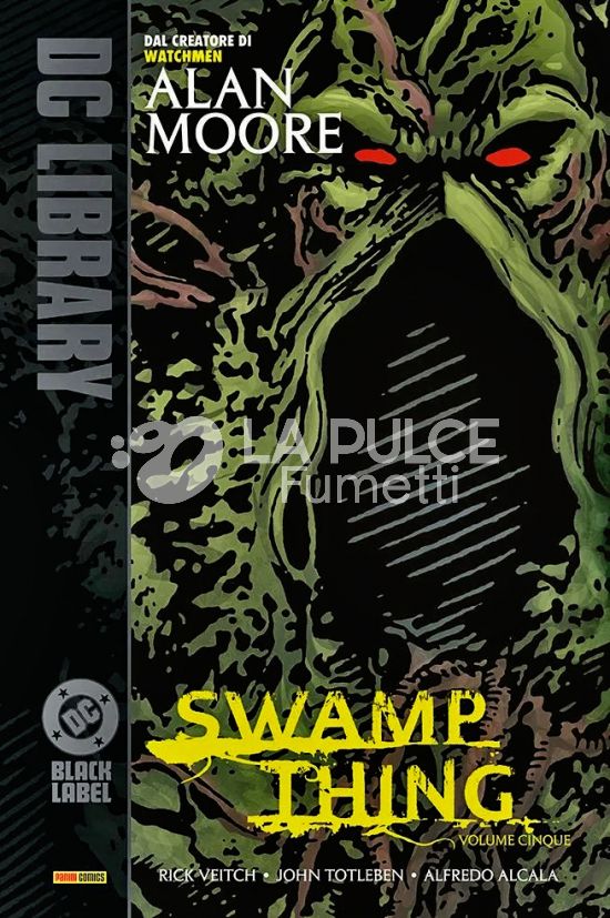 DC BLACK LABEL LIBRARY - SWAMP THING DI ALAN MOORE #     5