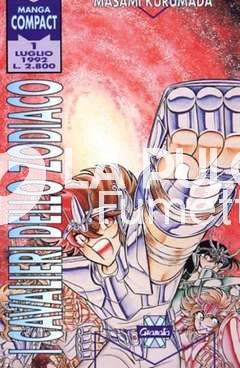 MANGA COMPACT - I CAVALIERI DELLO ZODIACO 1/42 COMPLETA ( N 37 USATO, N 41 ONDULATO, RESTO OTTIMI/NUOVI )