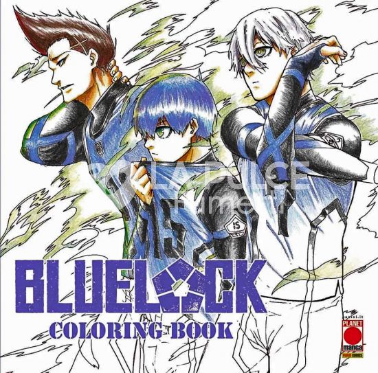 BLUE LOCK COLORING BOOK