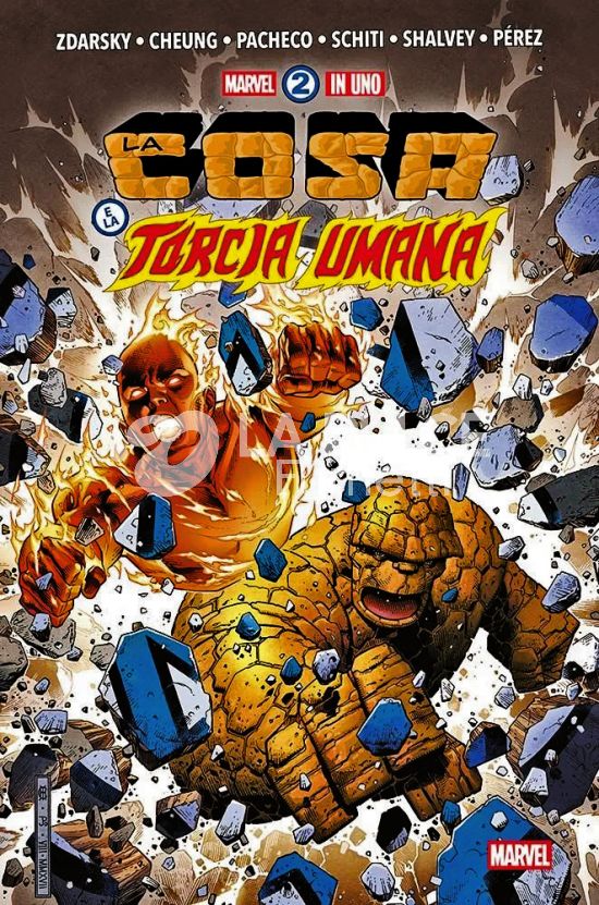 MARVEL DELUXE -  MARVEL 2-IN-UNO: LA COSA E LA TORCIA UMANA