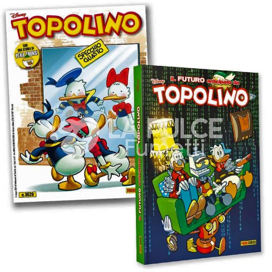 TOPOLINO LIBRETTO #  3629 + TOPOLIBRO IL FUTURO ANTICIPATO DA TOPOLINO