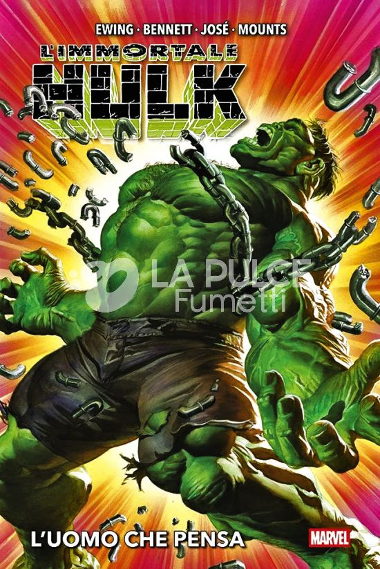 MARVEL DELUXE - L'IMMORTALE HULK #     4: L'UOMO CHE PENSA