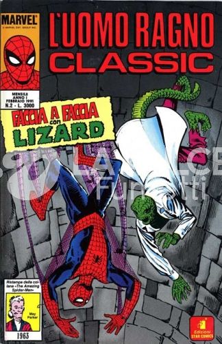 UOMO RAGNO CLASSIC #     2: FACCIA A FACCIA CON LIZARD