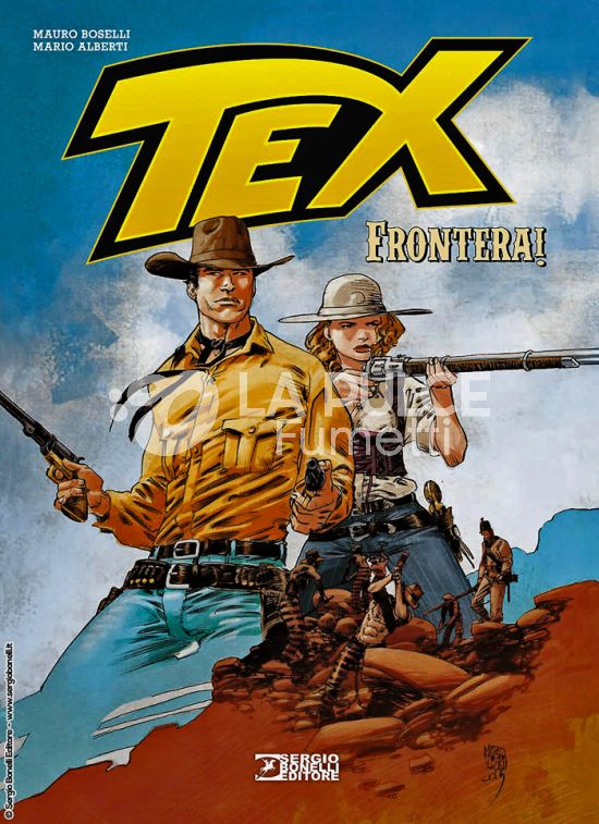 ROMANZI A FUMETTI BONELLI #    18 - TEX D'AUTORE ROMANZI A FUMETTI 2: FRONTERA! - NUOVA EDIZIONE