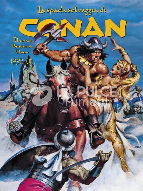 LA SPADA SELVAGGIA DI CONAN CARTONATO #    33 - 1992 PARTE 1