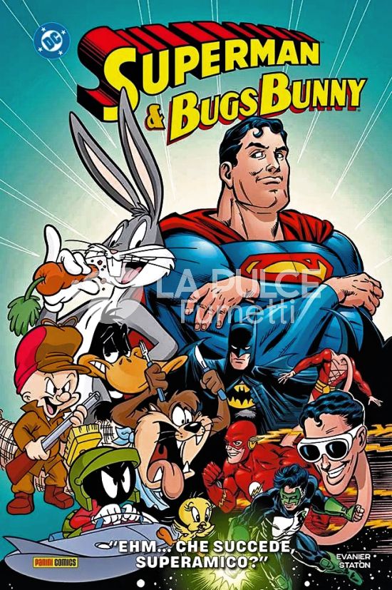 SUPERMAN & BUGS BUNNY: “EHM… CHE SUCCEDE,  SUPER-AMICO?”