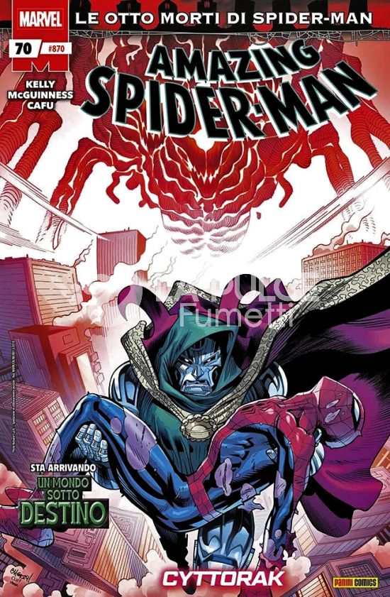 UOMO RAGNO #   870 - AMAZING SPIDER-MAN 70 - LE OTTO MORTI DI SPIDER-MAN