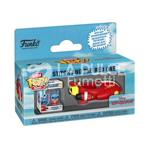 DISNEY LILO & STITCH: STITCH AND THE RED ONE  - BITTY POP RIDES