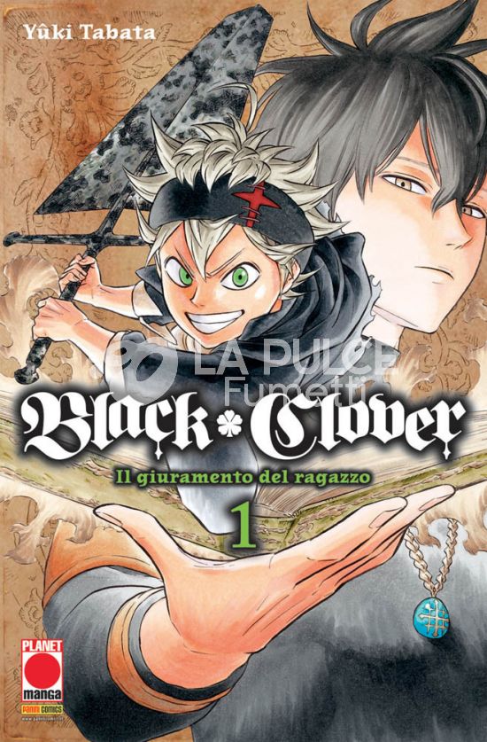 PURPLE #    14 - BLACK CLOVER 1 - 3A RISTAMPA