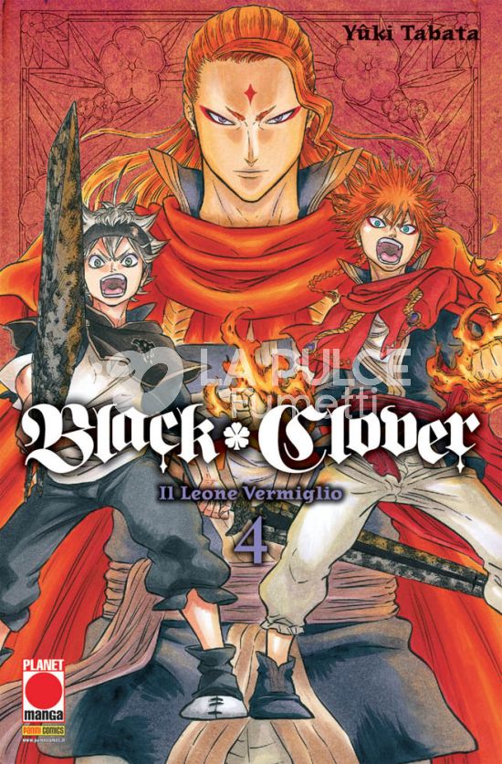 PURPLE #    17 - BLACK CLOVER 4 - 2A RISTAMPA