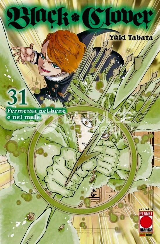 PURPLE #    44 - BLACK CLOVER 31 - 2A RISTAMPA
