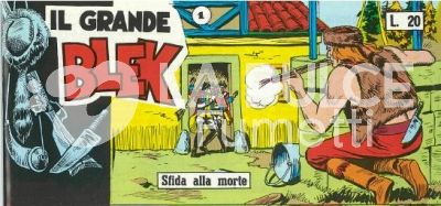 IL GRANDE BLEK - COLLANA FRECCIA ANASTATICA :  4A (IV) SERIE A STRISCE 1/21 COMPLETA ( 64/84 )