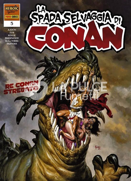 LA SPADA SELVAGGIA DI CONAN #     5