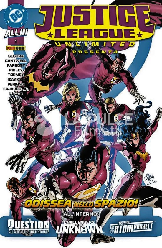 JUSTICE LEAGUE UNLIMITED PRESENTA #     1 - ALL INN