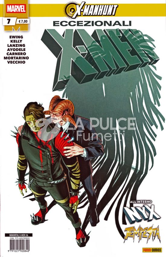 IMMORTAL X-MEN #    36 - ECCEZIONALI X-MEN 7 - X-MANHUNT PARTE 2