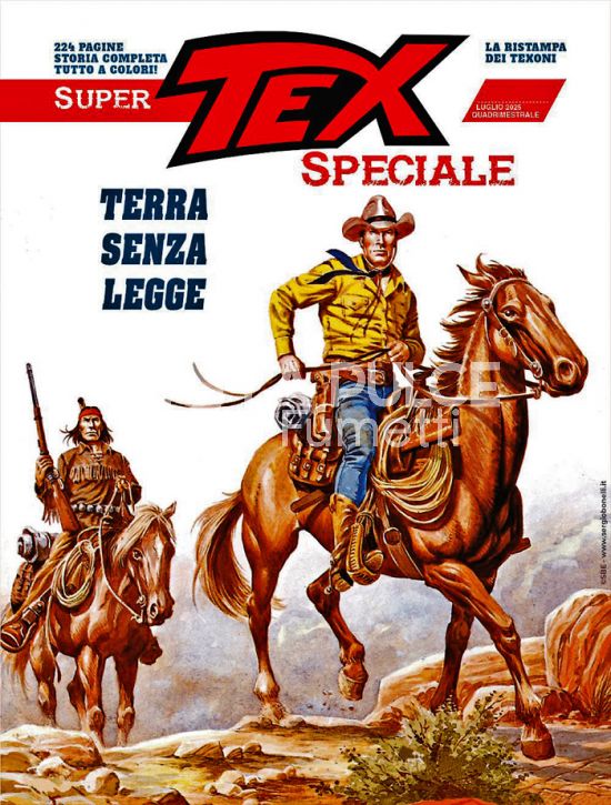SPECIALE SUPER TEX #     2: TERRA SENZA LEGGE